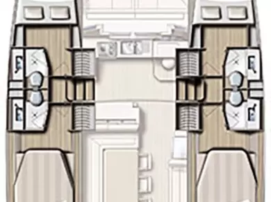 Hyra Katamaran  med eller utan skeppare Bali Capo d'Orlando 