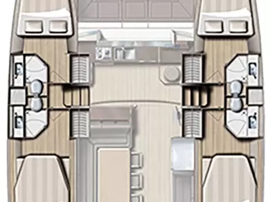 Yacht charter Capo d'Orlando billig Bali 4.3