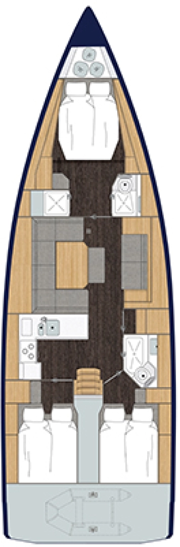 Båtuthyrning Bavaria Bavaria C45 i Gouvia på Samboat 