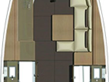 Hyr en Dufour Dufour 382 Grand Large Kos  