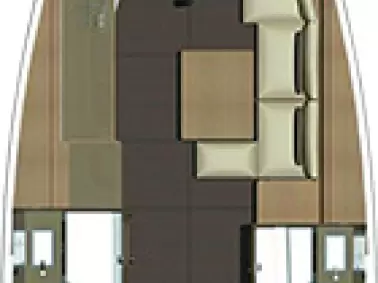 Hyr en Dufour Dufour 382 Grand Large Kos  