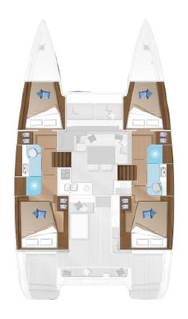 Båtuthyrning Lagoon Lagoon 40 i Bormes-les-Mimosas på Samboat 
