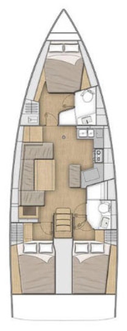 Uthyrning Zadar - Bénéteau Oceanis 40.1 av Samboat 