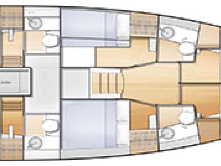 Uthyrning Agropoli - Jeanneau Sun Loft 47 av Samboat 