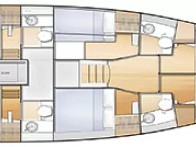 Uthyrning Agropoli - Jeanneau Sun Loft 47 av Samboat 