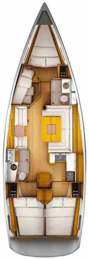 Yacht charter Agropoli billig Sun Odyssey 449