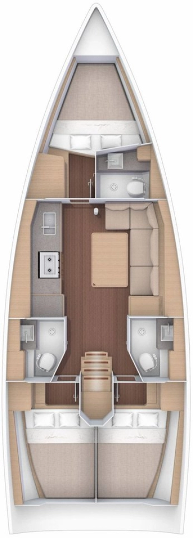 Yacht charter Rhodes (City) billig Dufour 390 GL