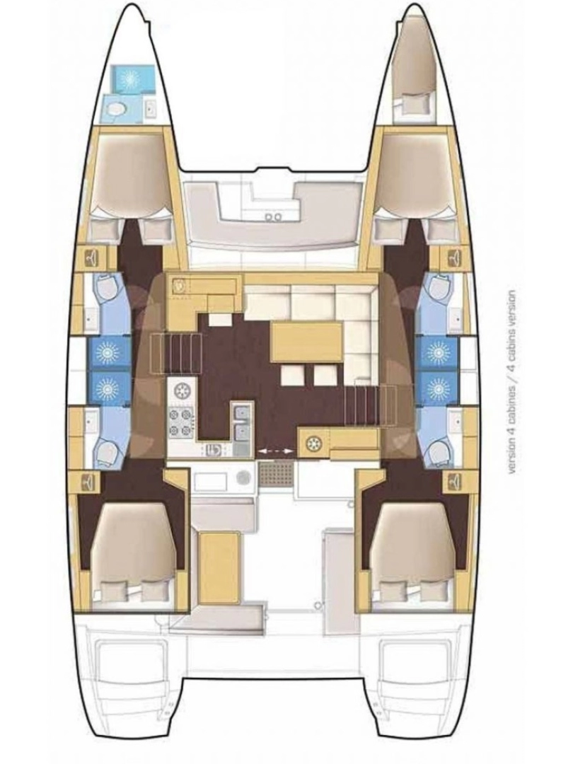 Uthyrning Skiathos - Lagoon Lagoon 46 av Samboat 