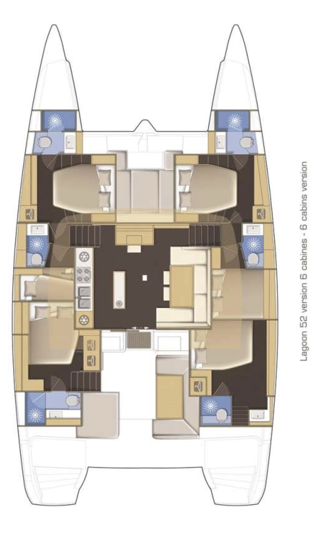 Yacht charter Elliniko  billig Lagoon 52 F