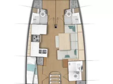 Jeanneau Sun Odyssey 490 charter bareboat eller skeppad i Neo Klima