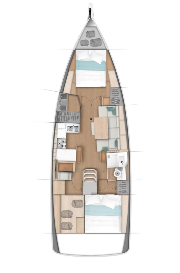 Uthyrning Road Town - Jeanneau Sun Odyssey 440 av Samboat 