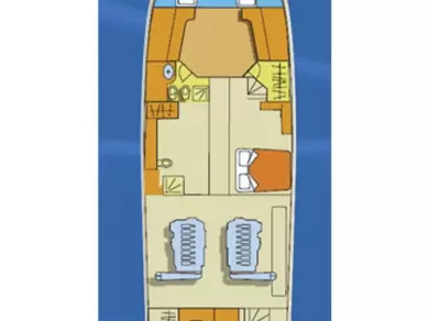 Cheoy Lee Shipyard Hong Kong Cheoy Lee 55 charter bareboat eller skeppad i Split 