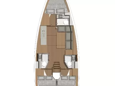 Hyr en Dufour Dufour 390 GL Lefkáda 