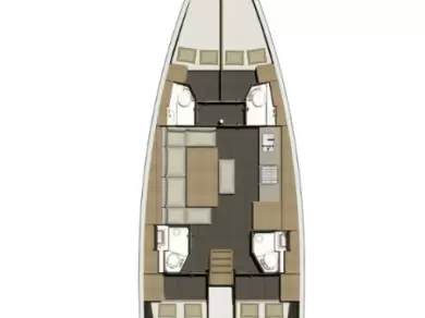 Yacht charter Lefkáda billig Dufour 460 Grand Large