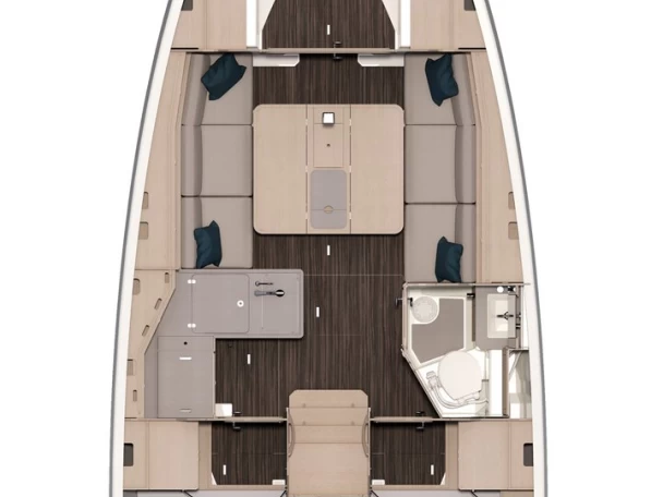Yacht charter Frenchtown billig Dufour 37