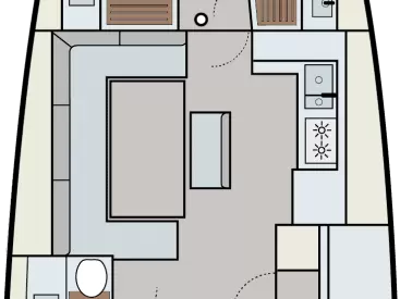 Hyra Segelbåt  med eller utan skeppare Dufour Frenchtown 