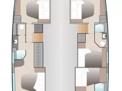 Hyr en Fountaine Pajot Aura 51 Marsh Harbour 