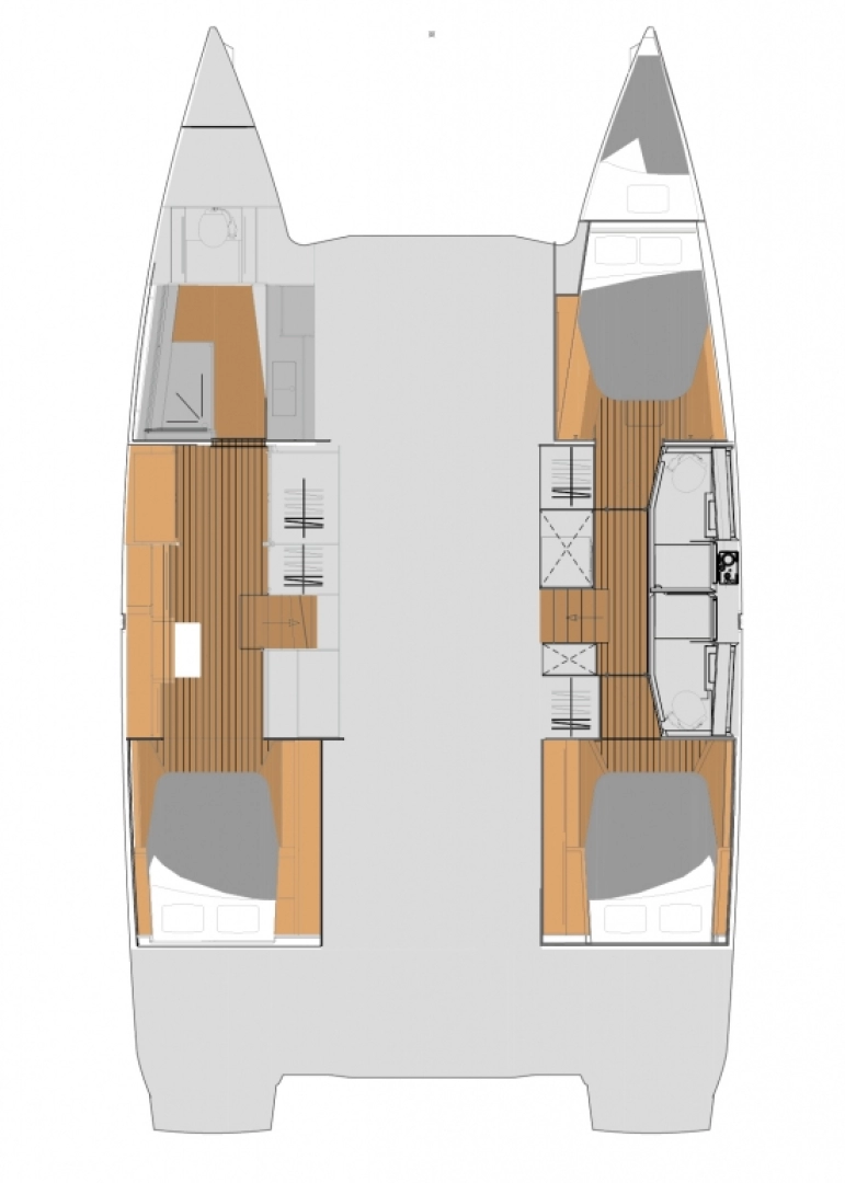 Uthyrning Katamaran  i Harbor Island - Fountaine Pajot Elba 45