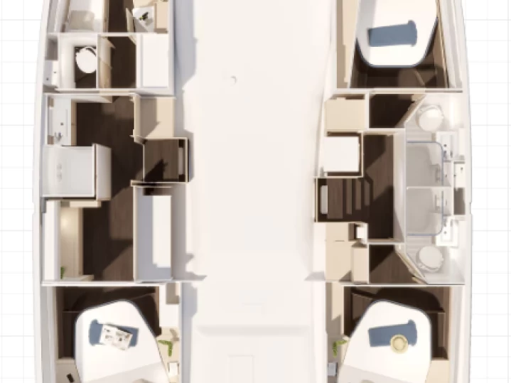 Båtuthyrning Fountaine Pajot Fountaine Pajot FP 44 Maestro - 3 cab. i Frenchtown på Samboat 