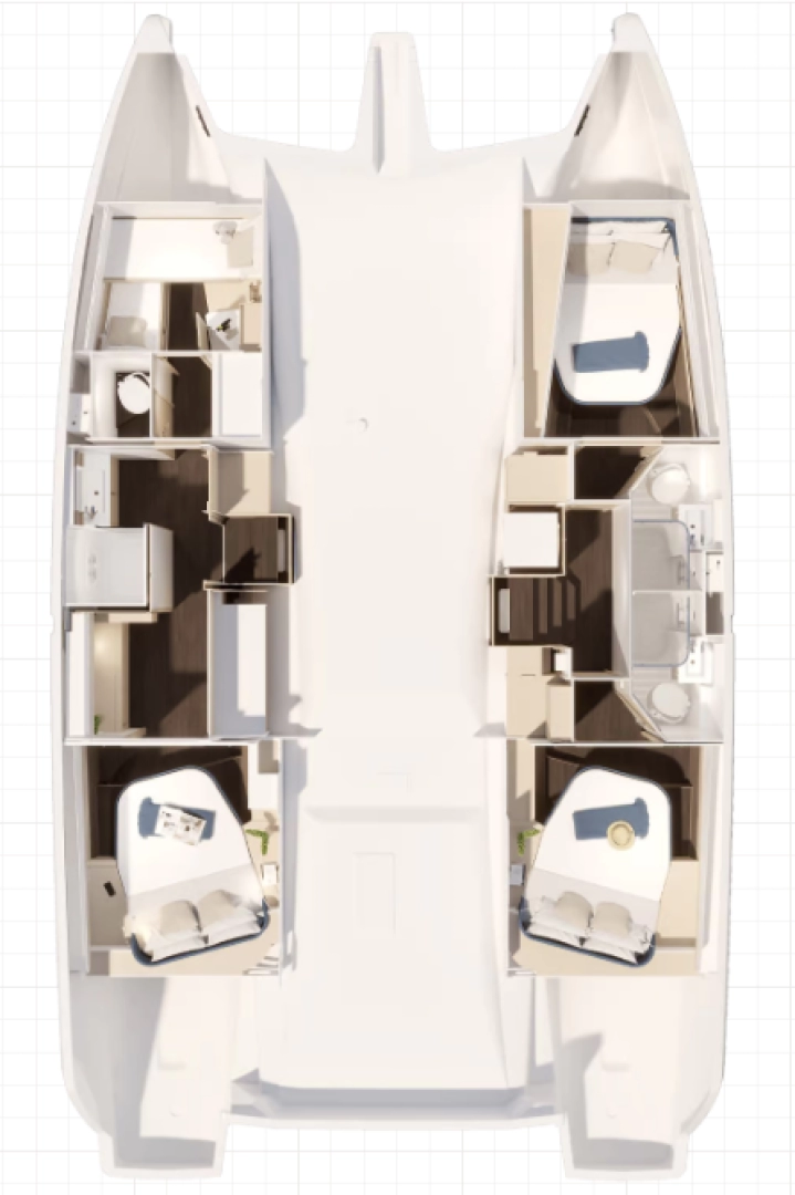 Båtuthyrning Fountaine Pajot Fountaine Pajot FP 44 Maestro - 3 cab. i Frenchtown på Samboat 