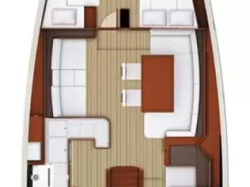 Yacht charter Annapolis billig Jeanneau 58