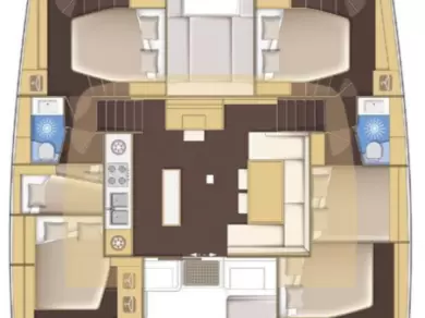 Uthyrning Katamaran  i Belize City - Lagoon Lagoon 52