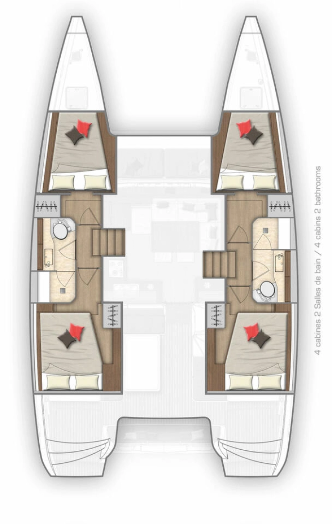 Yacht charter Ao Po billig Lagoon 40