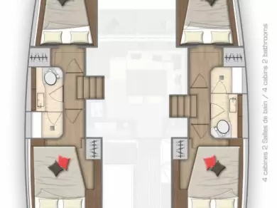 Yacht charter Ao Po billig Lagoon 40