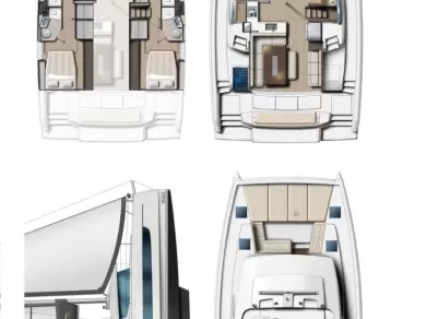 Uthyrning Katamaran  Bali med en båtlicens 