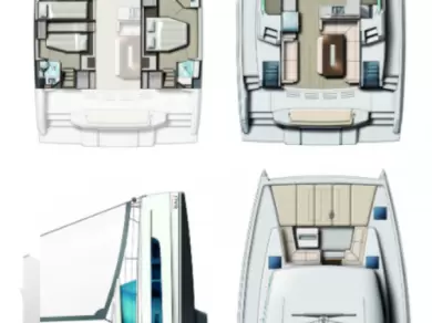 Bali Bali 4.8 charter bareboat eller skeppad i Marmaris