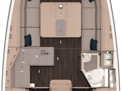 Dufour Dufour 37 charter bareboat eller skeppad i Marseille