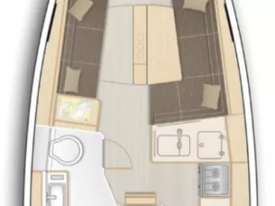 Uthyrning Segelbåt  i Marseille - Hanse Hanse 348