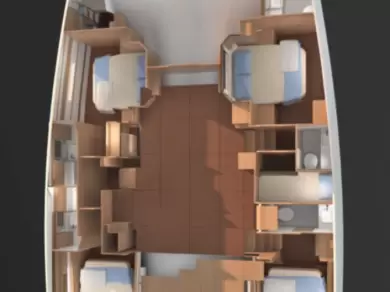 Yacht charter Split  billig Dufour Catamarans 48 Sail