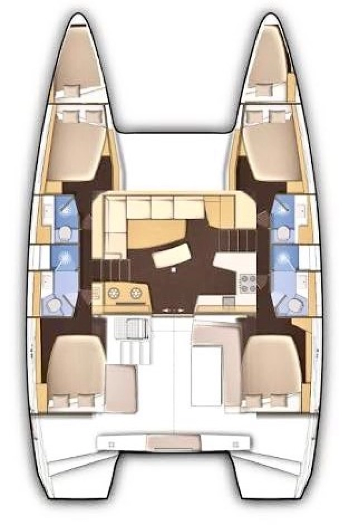 Lagoon Lagoon 42 charter bareboat eller skeppad i Mai Khao