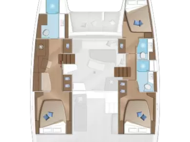 Hyra Katamaran  med eller utan skeppare Lagoon Rogoznica 