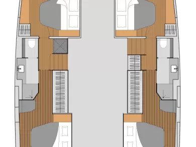 Uthyrning Katamaran  i La Rochelle - Fountaine Pajot Aura 51