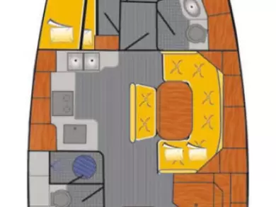 Uthyrning Segelbåt  i Heiligenhafen - Bavaria Cruiser 46