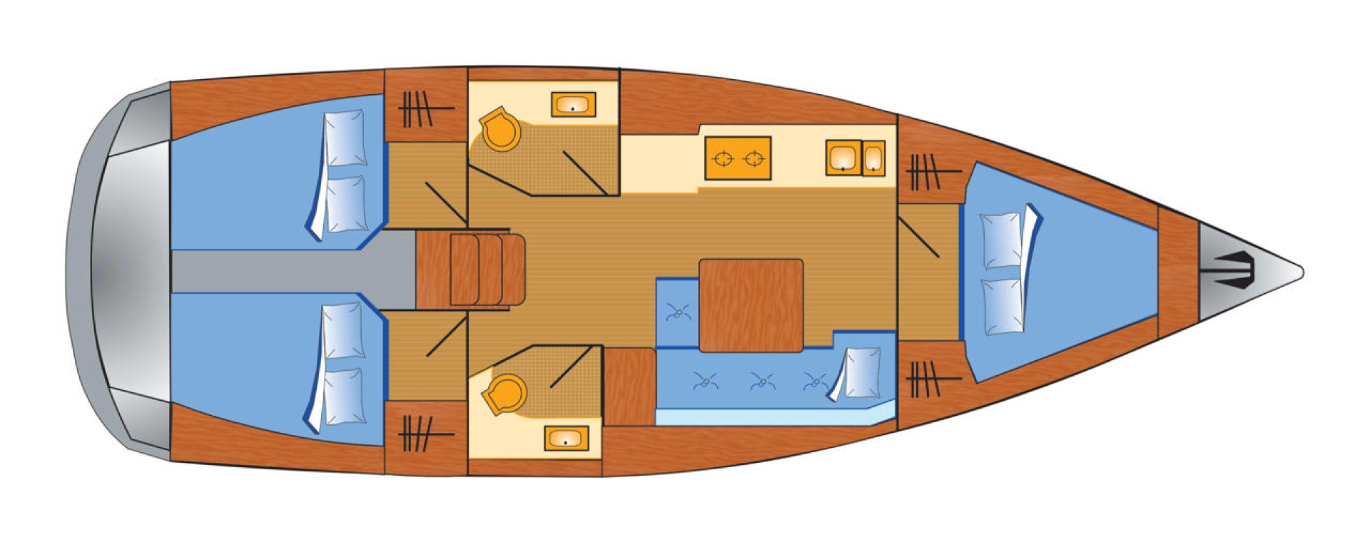 Uthyrning Barth - Dufour Dufour 382 Grand Large av Samboat 