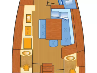Båtuthyrning Bénéteau Oceanis 43 i Heiligenhafen på Samboat 