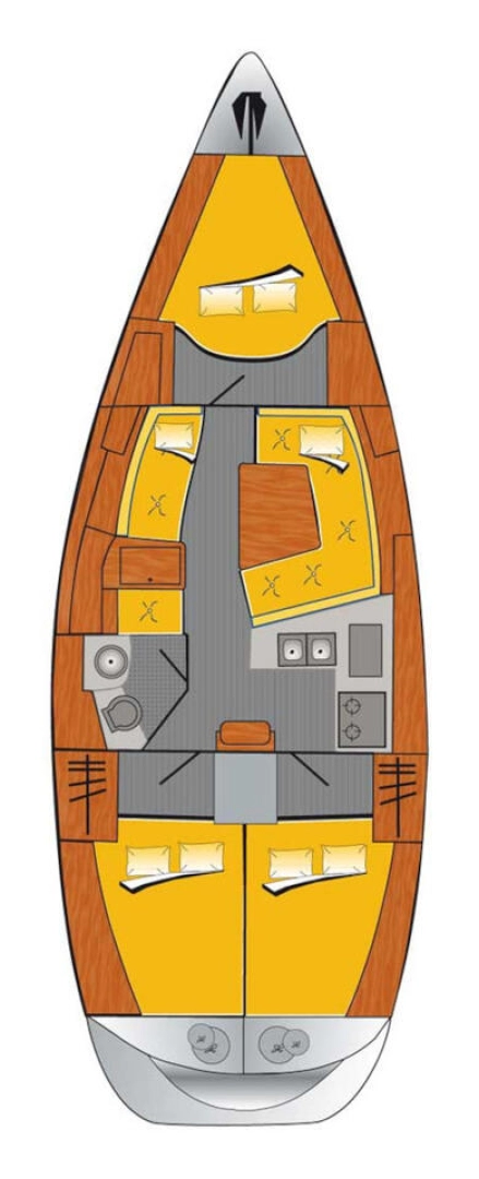 Yacht charter Flensburg billig Sun Fast 37