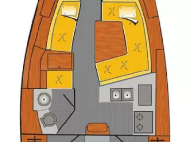 Yacht charter Flensburg billig Sun Fast 37