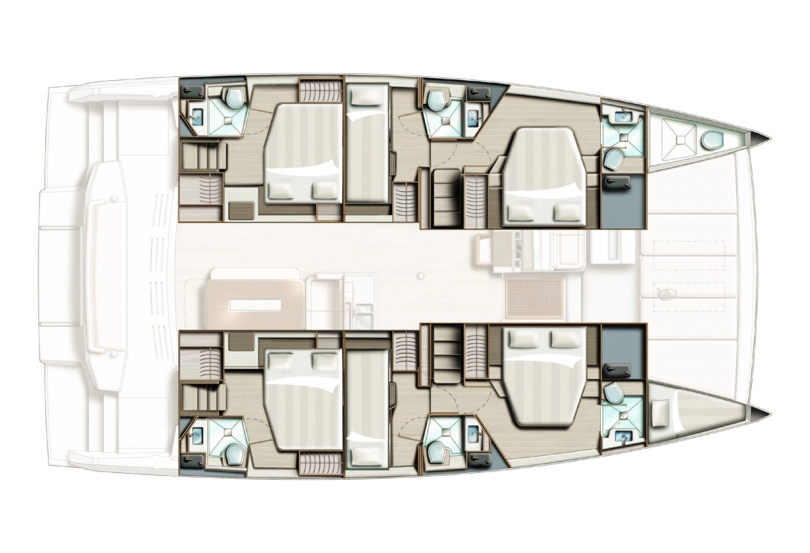 Bali Bali 4.8 charter bareboat eller skeppad i Adaköy