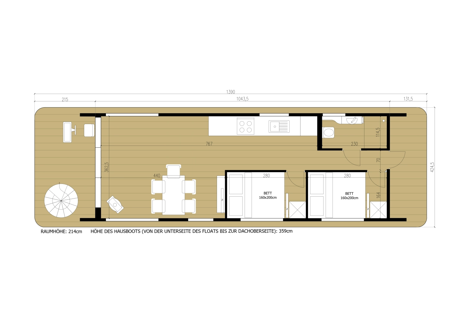 Kanalbåt för uthyrning Fürstenberg/Havel till det bästa priset 