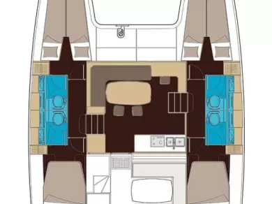 Lagoon Lagoon 400 S2 charter bareboat eller skeppad i Punta Ala