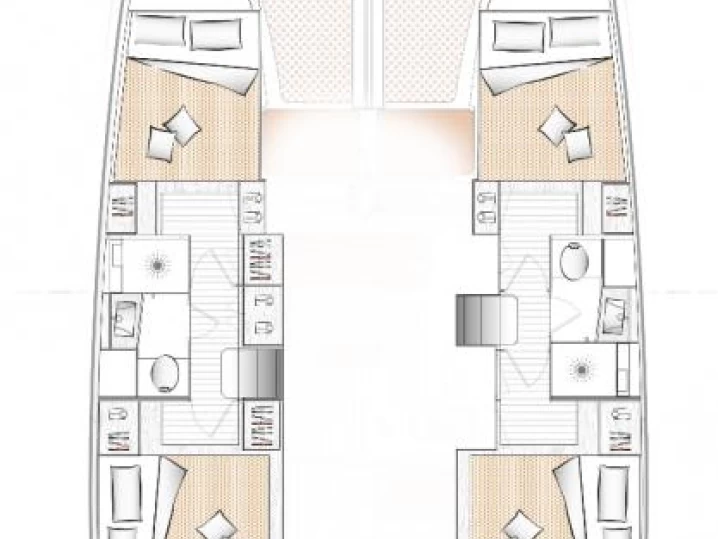 Hyra Katamaran  med eller utan skeppare Excess Toulon 