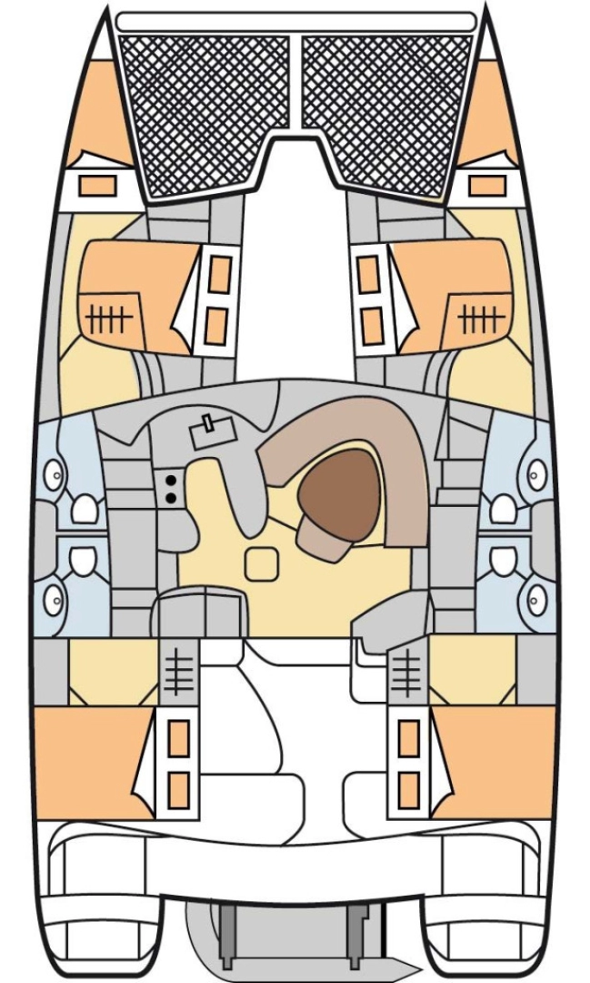 Båtuthyrning Leopard Catamarans / Robertson & Caine Leopard 4300 i Fethiye på Samboat 