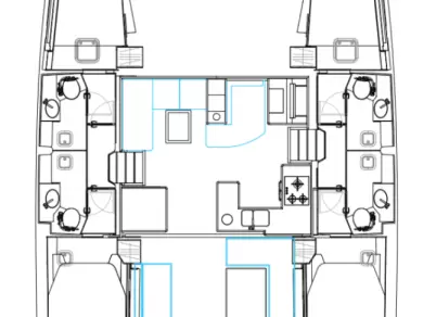 Nautitech Nautitech 46 Fly charter bareboat eller skeppad i Road Town