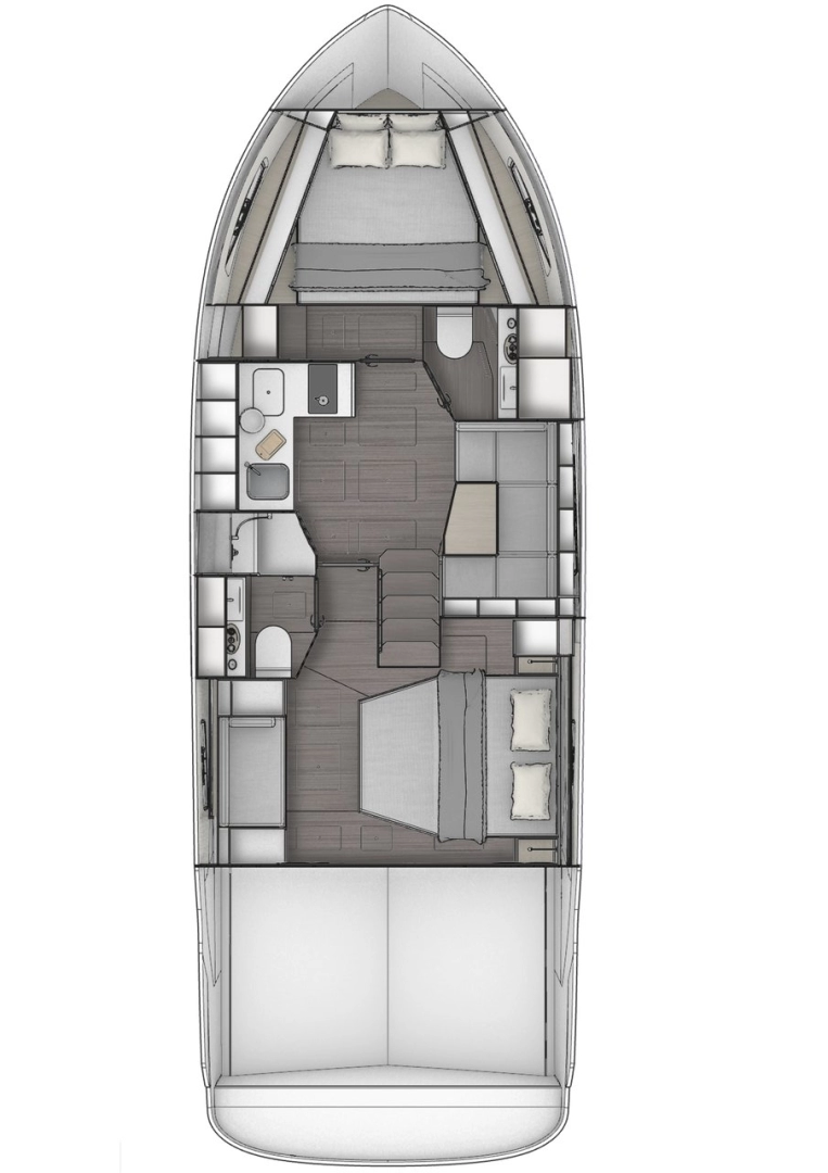Bavaria Bavaria SR41 charter bareboat eller skeppad i Trogir 