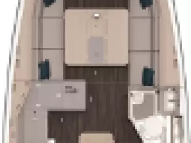 Dufour Dufour 37 charter bareboat eller skeppad i Golfe-Juan