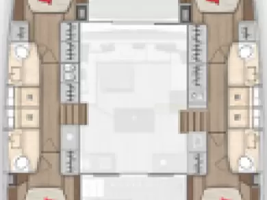 Katamaran  för uthyrning Saint Raphael till det bästa priset 